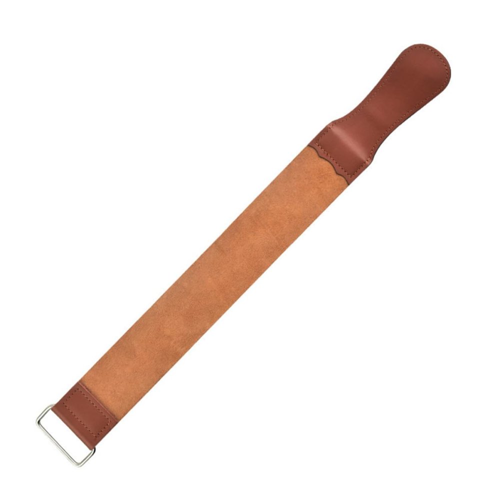 SOESFOUFU Razor Sharpener Double-sided Shaving Strop Hair Removal Tool for Home Use