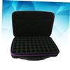 COLLBATH Portable Essential Oil Carrying Case Bottle Organizer for Travel Shockproof Storage Box for Essential Oil Bottles Zipper Design Compact and Easy to Carry view 3