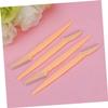 Didiseaon Simple Eyebrow Trimmers 30pcs Stainless Steel Facial Razors Lightweight Non-slip Grip for Women Girls Travel view 3
