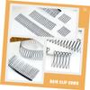Beatifufu 20pcs Invisible u Shape Hair Clip Comb for Braiding Women Hair Accessories for Wedding view 3