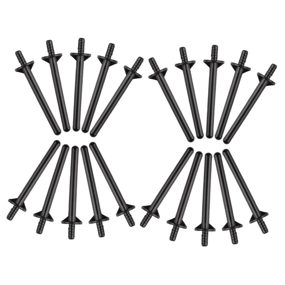 FOMIYES 20pcs Nose Hair Removal Kit Waxing Sticks Hair Removal Wax Applicators for Eyebrows Nose