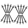 FOMIYES 20pcs Nose Hair Removal Kit Waxing Sticks Hair Removal Wax Applicators for Eyebrows Nose view 1