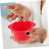 Didiseaon 2sets Silicone Wax Warmer Liner Bowls for Hair Removal Facial Masks Wax Pot Replacement Stirring Sticks view 3