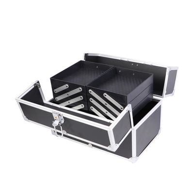 Didiseaon Cosmetic Organizer Travel Makeup Train Case Capacity Makeup Organizer Bag Handle