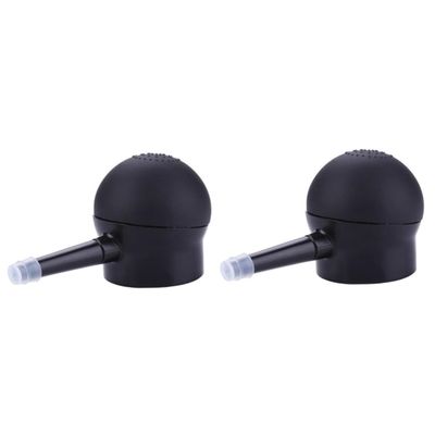 Beatifufu 2pcs Hair Fiber Applicator Nozzle Spray Tool for Thickening Hair Fibers Lightweight and Easy to Use for Barbers and Daily Styling Salon Quality Applicator