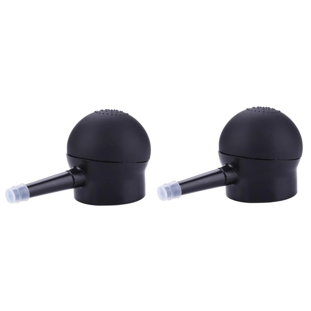 Beatifufu 2pcs Hair Fiber Applicator Nozzle Spray Tool for Thickening Hair Fibers Lightweight and Easy to Use for Barbers and Daily Styling Salon Quality Applicator
