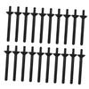 minkissy 20pcs Waxing Applicator Sticks for Nostril Hair Removal Wax Safe for Skin view 1