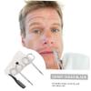 Didiseaon 8pcs Precision Beard Grooming Scissors Set Stainless Steel Nose Hair Trimmer Kit Pointed Round Scissors Includes White Leather Comb for Men Facial Hair Care view 2