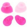 Didiseaon 4pcs Silicone Facial Cleansing Brush for Sensitive Skin Portable Manual Face Wash Tools Random Colors Eco-Friendly and Gentle Exfoliating Brushes for Daily Use view 1