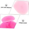 Didiseaon 4pcs Silicone Facial Cleansing Brush for Sensitive Skin Portable Manual Face Wash Tools Random Colors Eco-Friendly and Gentle Exfoliating Brushes for Daily Use view 4