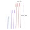 Didiseaon 9pcs Makeup Tools Silicone Beauty Spatula Makeup Scaper Applicator Non-slip Handle for Lotion Shampoo Conditioner view 2