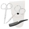 Didiseaon 12 Pcs Beard Scissors Set Stainless Scissors Trimmer Mini Hair Shears Perfect for Men's Grooming view 1
