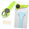 FOMIYES 6pcs Scissor Cases for Hairstylists Magnetic Scissor Covers Protectors Protector Cover for Salon Material Smooth Magnet Design view 4