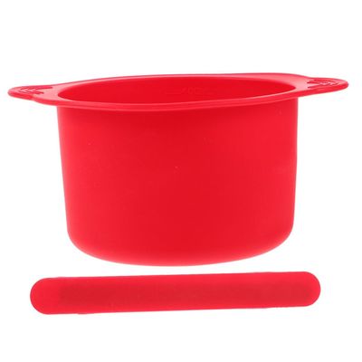 Didiseaon 2 Sets Hair Removal Wax Warmer Bowl High-temperature Resistant Silicone Liner for Wax Melt Warmer
