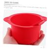 Didiseaon 2 Sets Hair Removal Wax Warmer Bowl High-temperature Resistant Silicone Liner for Wax Melt Warmer view 3