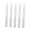 MERRYHAPY 3ml Empty Nail Oil Pen Brush Tip Plastic White 10pcs view 1