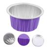 FOMIYES 8pcs Aluminum Foil Wax Melting Bowls for Hot Wax Kit Hair Removal Sugaring Supplies view 2