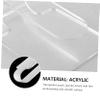 Didiseaon 2pcs Handheld Acrylic Makeup Spatula for Blending Foundations and Cosmetics Mixing Tool for Salon and Home Use view 2