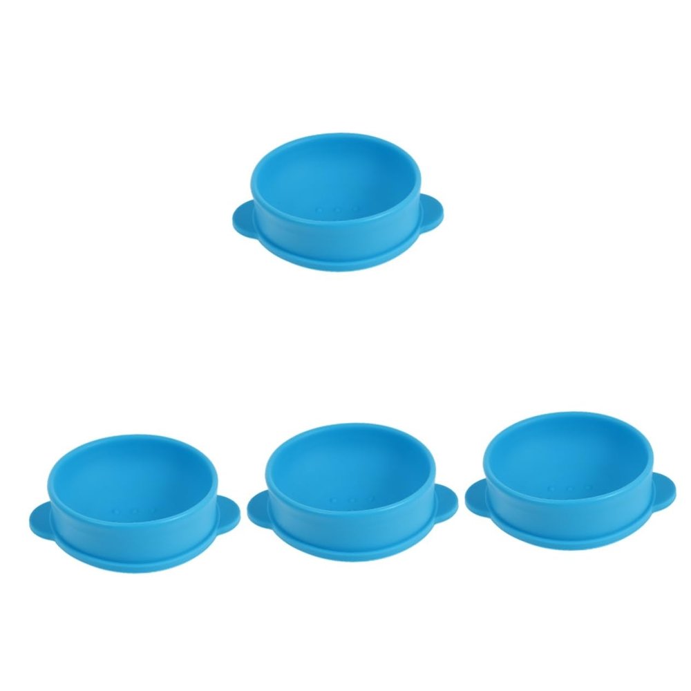 FRCOLOR 4pcs Hot Wax Melts Warmer Silicone Bowl Easy to Clean Essential Accessory for Wax Heater