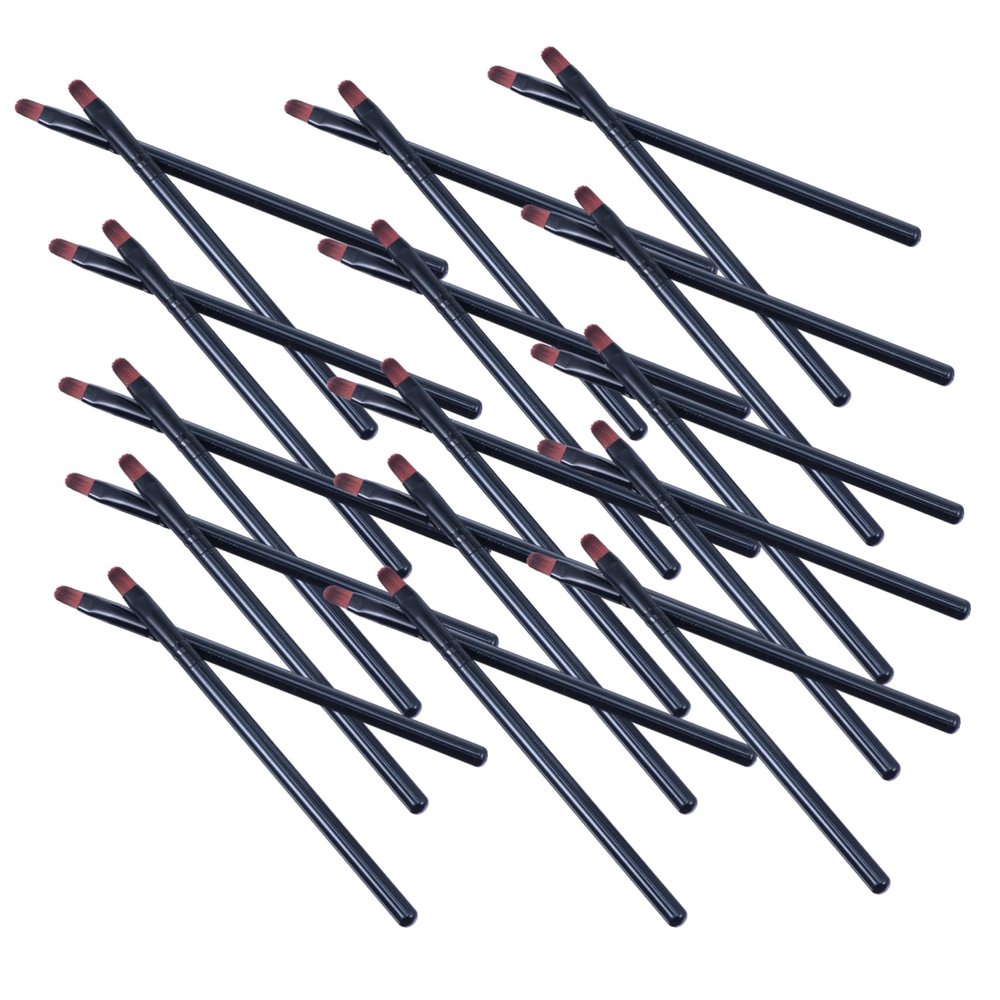 Didiseaon 50pcs Lip Makeup Brush Soft Lip Gloss Applicator for Full Lightweight Design for Easy Carrying for Travel and Daily Use
