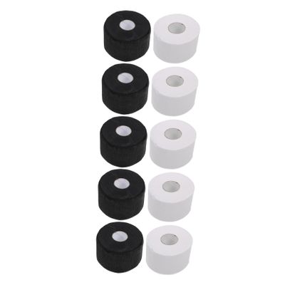 FRCOLOR 10rolls Disposable Neck Strips for Hair Cutting Stretchy Collar Paper Easy Adhesive Closure for Salon Use Comfortable Neck Protection