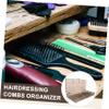 Didiseaon Hair Tools Storage Box Durable Organizer Case for Scissors Combs and Accessories Stylish Black Design for Salon and Home Use Secure and Abrasion-resistant Storage view 2