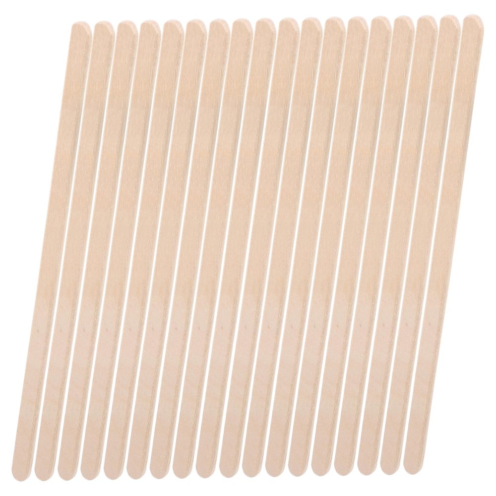Didiseaon 100pcs Wooden Wax Stick Hair Removal Tool Women Shaving Hair Remover at Home Waxing Kit