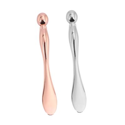 Didiseaon Zinc Alloy Eye Cream Applicator Double-ended Beauty Stick for Eye Fatigue Relief Face Cream Application Women's Beauty Tool