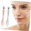 Didiseaon Zinc Alloy Eye Cream Applicator Double-ended Beauty Stick for Eye Fatigue Relief Face Cream Application Women's Beauty Tool view 3