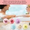 Bath Ball, Relaxing Bath Balls, Natural Shower Balls, Bubble Spa Balls, Bath-Bombs Set, 6X Bath Balls Kit, Spa Bath Balls, Relaxing Bath Balls Set of 6 for Spa Experience view 2