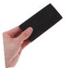 Didiseaon 75Pcs Heat Insulation Mats for Hair Perming Soft Cotton Protective Pads for Salon and Home Hairdressing Black Heat-Resistant Hair Perm Accessories for Professional Barbershop Use view 3