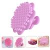 Didiseaon Silicone Facial Scrubber Brush Gentle Exfoliating Tool for Deep Cleansing Lightweight Portable Face Wash Brush for Men Women for Travel and Care view 2