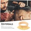 Didiseaon Men Beard Brush Portable Neck Duster and Shaving Brush for Barbers Creative Oval Hair Cleaning Tool Comfortable Grooming for Men Shaving Accessories view 3