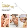 Didiseaon 30pcs Facial Hair Shaver for Women Compact Eyebrow Razor Stylish Brow Scissors Kit Non-slip Grip Portable Face Razor Cover view 2