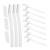 Didiseaon 30pcs Facial Hair Shaver for Women Compact Eyebrow Razor Stylish Brow Scissors Kit Non-slip Grip Portable Face Razor Cover view 4