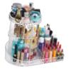 Didiseaon Makeup Skincare Organizer Acrylic Storage Rack Drawers Rotating Display Case Countertop Makeup Organizer Cosmetics Holder view 1