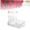 Didiseaon Makeup Skincare Organizer Acrylic Storage Rack Drawers Rotating Display Case Countertop Makeup Organizer Cosmetics Holder view 4