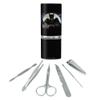 Batman: Caped Crusader Over Gotham Stainless Steel Manicure Pedicure Grooming Beauty Care Travel Kit view 1