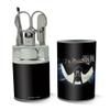Batman: Caped Crusader Over Gotham Stainless Steel Manicure Pedicure Grooming Beauty Care Travel Kit view 2