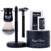 Luxury Safety Razor Shaving Kit by Royal Shave, Complete 6 Piece Shaving Gift Set for Men, Essential Wet Shaving Grooming Kit (Sandalwood) view 1