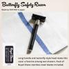 Luxury Safety Razor Shaving Kit by Royal Shave, Complete 6 Piece Shaving Gift Set for Men, Essential Wet Shaving Grooming Kit (Sandalwood) view 3