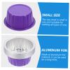 IWOWHERO 10pcs Aluminum Foil Wax Melting Bowls for Hair Removal High Temperature Resistant Waxing Containers for Home Beauty Salon Use Convenient Nonstick Design for Easy Clean-up view 3