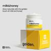 natural outcome Milk & Honey Cream Moisturizer  Coconut Oil & Manuka Hydrating Lotion, Vegan and Organic Body Cream, Face and Hand Cream, Cruelty-Free Honey Body Lotion view 2