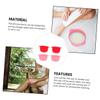 NOLITOY 4pcs Silicone Wax Melting Bowl Reusable Folding Bowl for Hair Removal Beauty Care Accessory Candy Random Color view 3