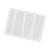 Barrette Hair Stick Making Tools Reusable Silicone with Dust proof for Release Curved Design Prevents Scratches (3 styles) view 1