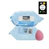 Equate Beauty Makeup Remover Cleansing Towelettes, 80 Count, 2 Pack Maker 1 MAKEUP SPONGE Explorador Private Label view 1
