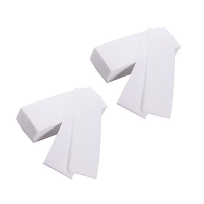 NULYLU Non-woven Depilatory Paper for Hair Removal Thick Wax Strips for Body and Facial Use Soft and Flexible Tear-resistant for Smooth Skin