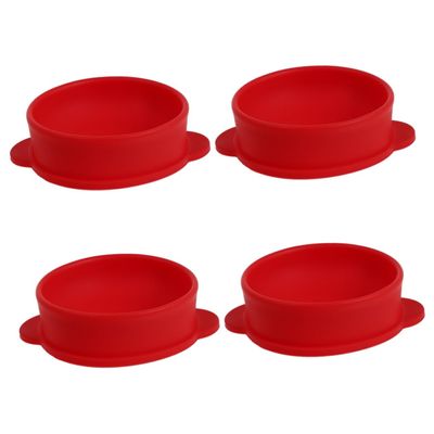 NOLITOY 4 Pcs Hair Removal Waxing Bowl Silicone Wax Container Wax Heater Accessory Burner Bowl Beauty Salon Tool