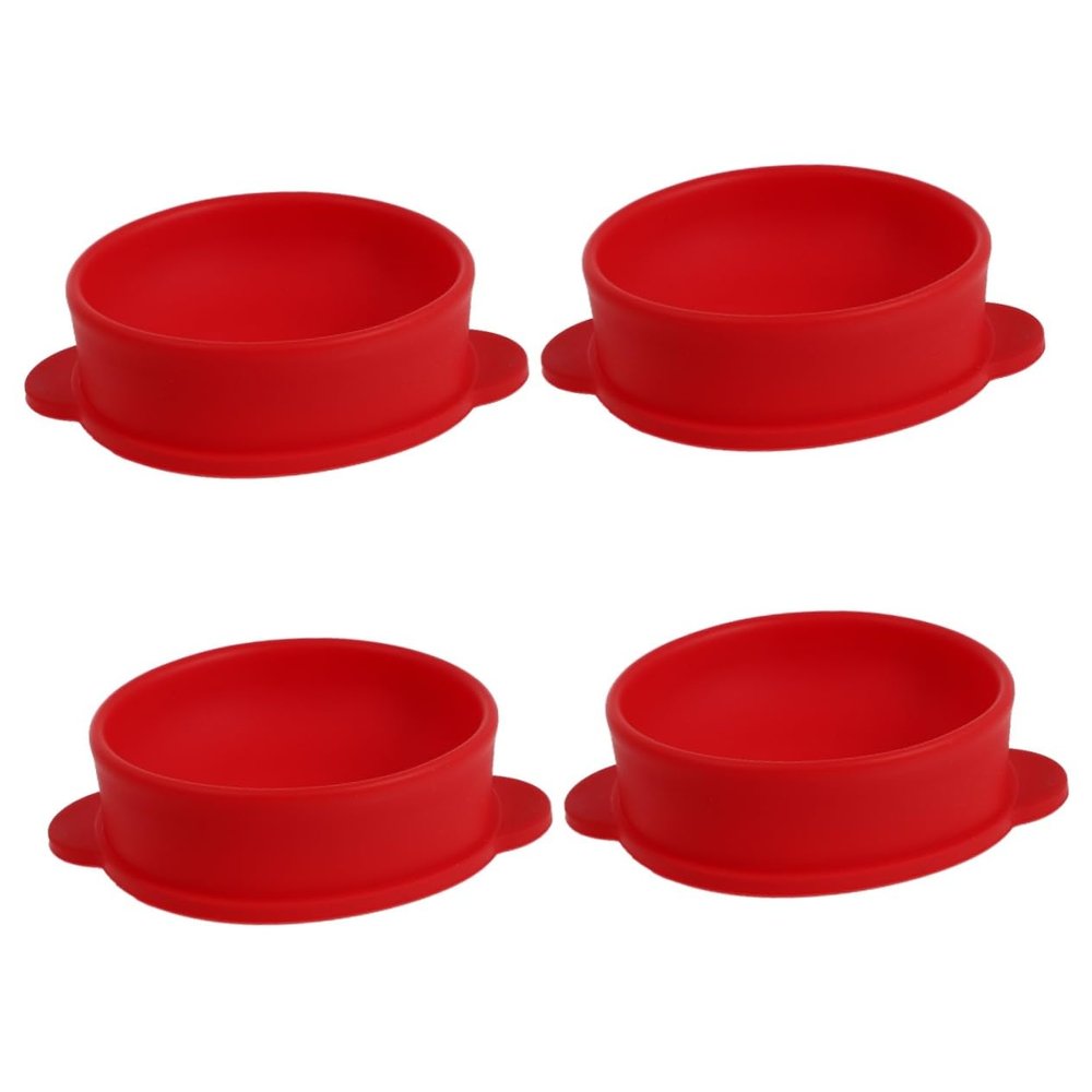 NOLITOY 4 Pcs Hair Removal Waxing Bowl Silicone Wax Container Wax Heater Accessory Burner Bowl Beauty Salon Tool