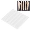 Barrette Hair Stick Making Tools Reusable Silicone with Dust proof for Release Curved Design Prevents Scratches (Type 1) view 2